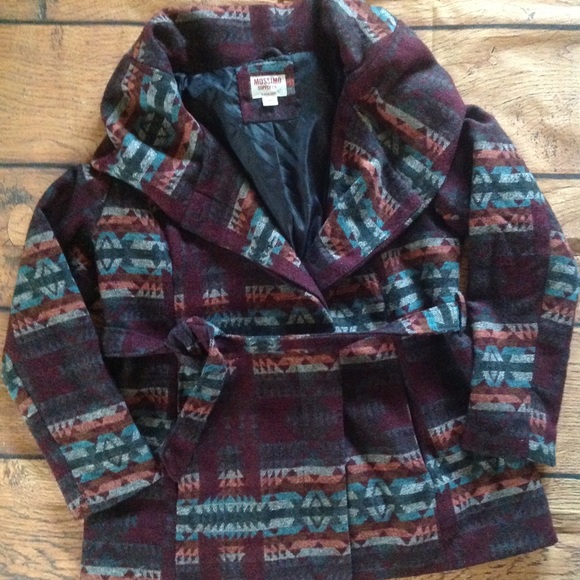 mossimo aztec coat